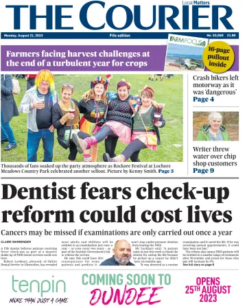 The Courier & Advertiser (Fife Edition) - 21 Aug 2023