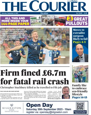 The Courier & Advertiser (Fife Edition) - 9 Sep 2023