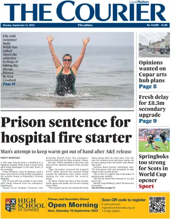 The Courier & Advertiser (Fife Edition) - 11 9월 2023