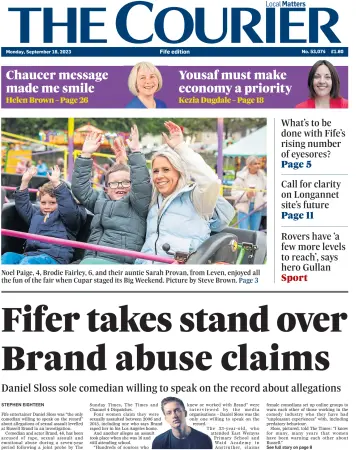 The Courier & Advertiser (Fife Edition) - 18 9월 2023