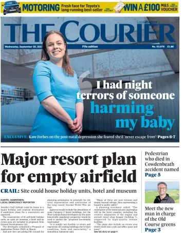The Courier & Advertiser (Fife Edition) - 20 9월 2023