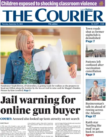 The Courier & Advertiser (Fife Edition) - 21 9월 2023