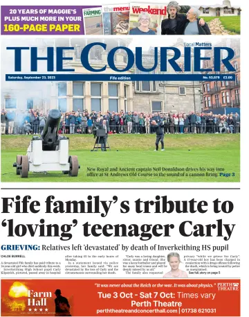 The Courier & Advertiser (Fife Edition) - 23 Sep 2023