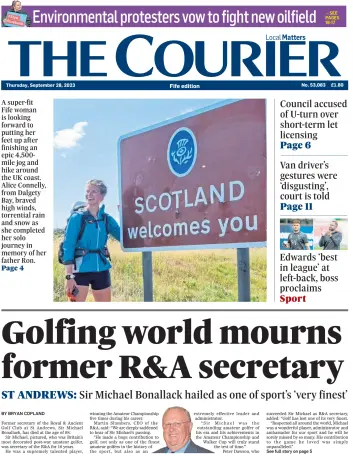 The Courier & Advertiser (Fife Edition) - 28 9월 2023