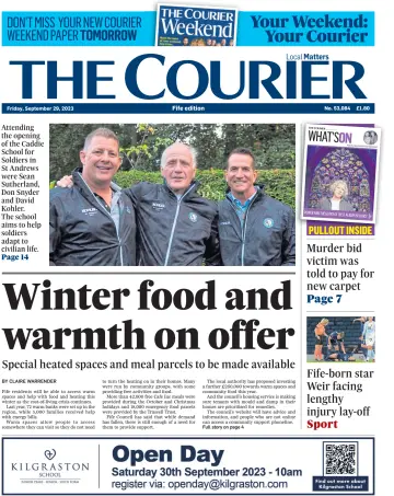 The Courier & Advertiser (Fife Edition) - 29 Sep 2023