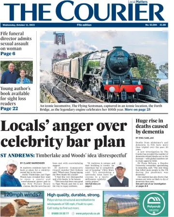 The Courier & Advertiser (Fife Edition) - 11 Oct 2023