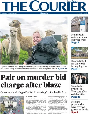 The Courier & Advertiser (Fife Edition) - 26 10월 2023