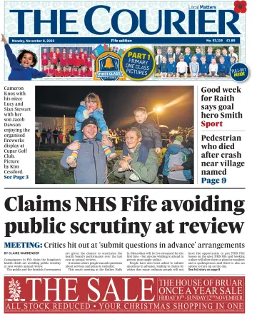 The Courier & Advertiser (Fife Edition) - 6 Nov 2023
