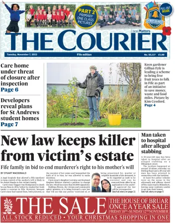 The Courier & Advertiser (Fife Edition) - 7 Nov 2023
