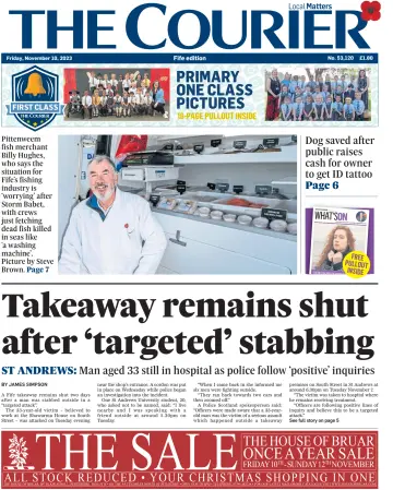 The Courier & Advertiser (Fife Edition) - 10 11월 2023