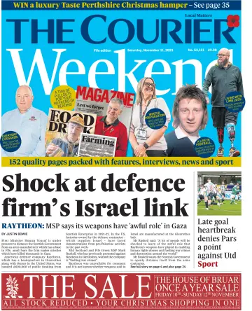 The Courier & Advertiser (Fife Edition) - 11 11월 2023