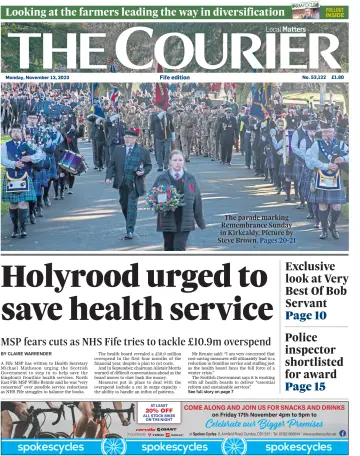 The Courier & Advertiser (Fife Edition) - 13 Nov 2023