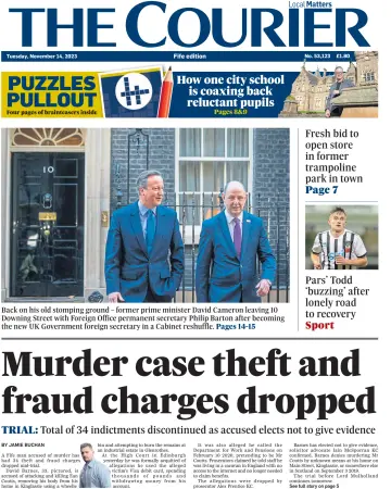 The Courier & Advertiser (Fife Edition) - 14 11월 2023