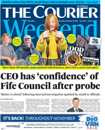 The Courier & Advertiser (Fife Edition) - 18 11월 2023