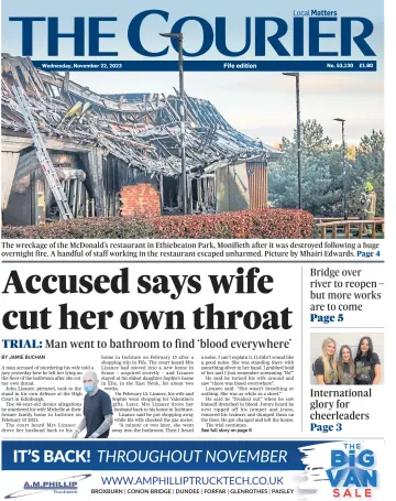 The Courier & Advertiser (Fife Edition) - 22 11월 2023