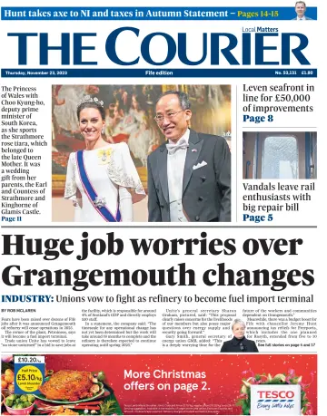 The Courier & Advertiser (Fife Edition) - 23 Nov 2023