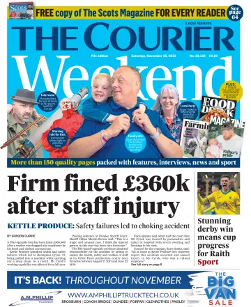 The Courier & Advertiser (Fife Edition) - 25 11월 2023