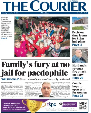 The Courier & Advertiser (Fife Edition) - 27 11월 2023