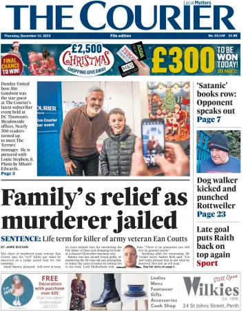 The Courier & Advertiser (Fife Edition) - 14 12월 2023