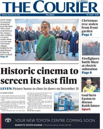 The Courier & Advertiser (Fife Edition) - 18 Dec 2023