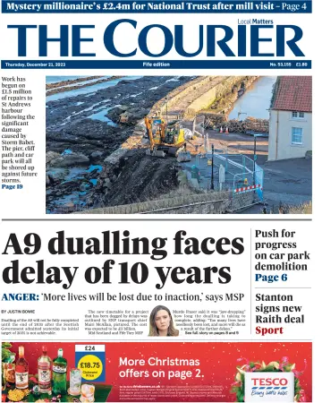 The Courier & Advertiser (Fife Edition) - 21 Dec 2023
