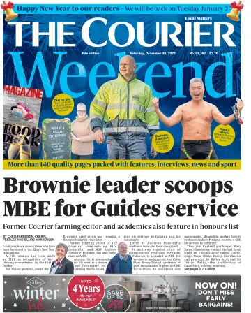 The Courier & Advertiser (Fife Edition) - 30 12월 2023