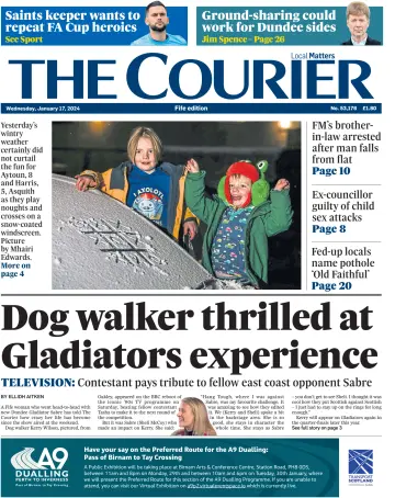The Courier & Advertiser (Fife Edition) - 17 1월 2024
