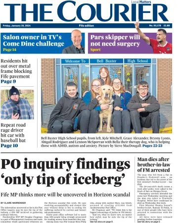 The Courier & Advertiser (Fife Edition) - 19 Jan 2024
