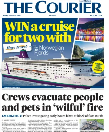 The Courier & Advertiser (Fife Edition) - 22 1월 2024