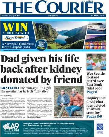 The Courier & Advertiser (Fife Edition) - 23 Jan 2024