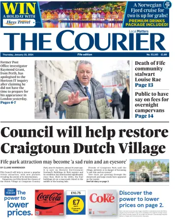 The Courier & Advertiser (Fife Edition) - 25 Jan 2024