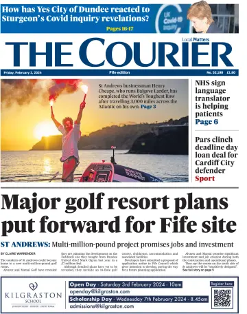 The Courier & Advertiser (Fife Edition) - 2 Feb 2024