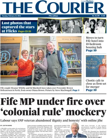 The Courier & Advertiser (Fife Edition) - 13 Feb 2024