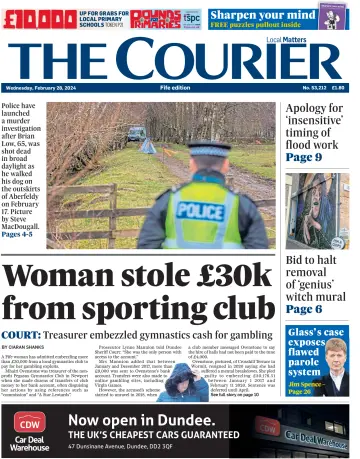The Courier & Advertiser (Fife Edition) - 28 2월 2024