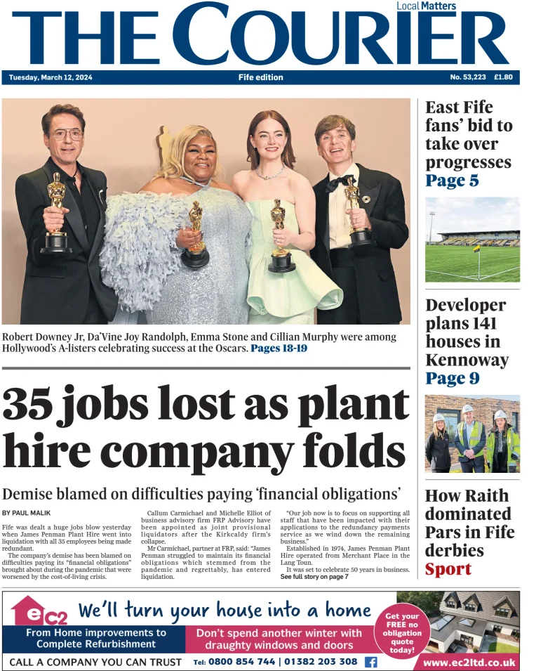 The Courier & Advertiser (Fife Edition)