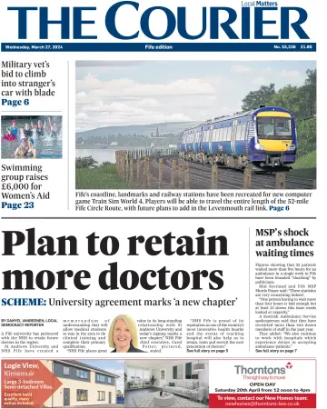The Courier & Advertiser (Fife Edition) - 27 3월 2024