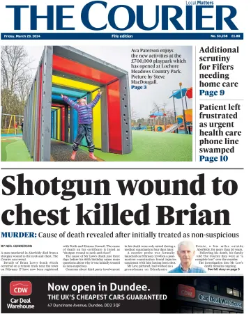 The Courier & Advertiser (Fife Edition) - 29 3월 2024