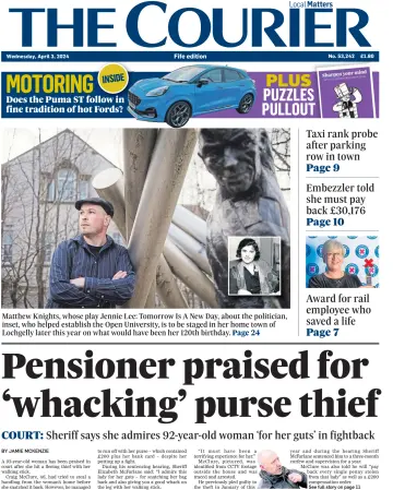 The Courier & Advertiser (Fife Edition) - 03 4월 2024