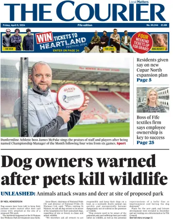 The Courier & Advertiser (Fife Edition) - 05 4월 2024
