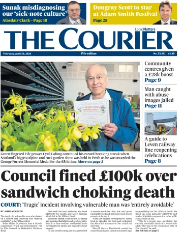 The Courier & Advertiser (Fife Edition) - 25 Aib 2024