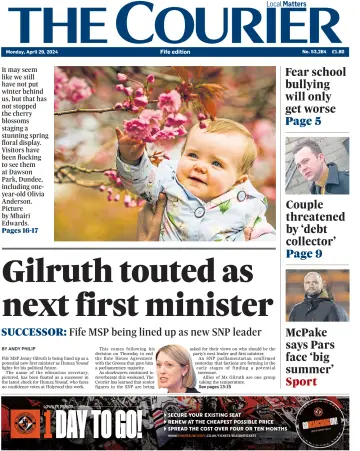 The Courier & Advertiser (Fife Edition) - 29 avr. 2024