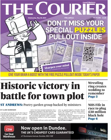 The Courier & Advertiser (Fife Edition) - 29 May 2024