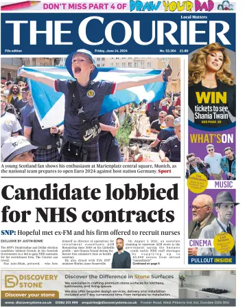 The Courier & Advertiser (Fife Edition) - 14 Jun 2024