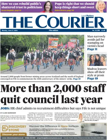 The Courier & Advertiser (Fife Edition) - 17 Jun 2024