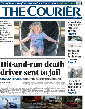The Courier & Advertiser (Fife Edition) - 25 Jun 2024