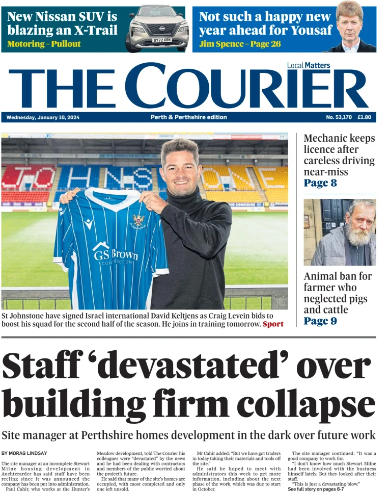 The Courier And Advertiser Perth And Perthshire Edition Subscriptions Pressreader