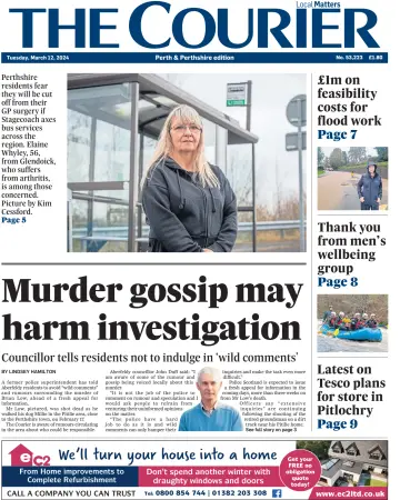 The Courier & Advertiser (Perth and Perthshire Edition) - 12 Mar 2024