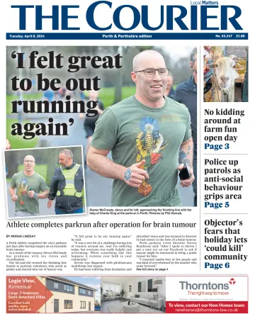 The Courier & Advertiser (Perth and Perthshire Edition) - 09 Nis 2024
