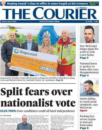 The Courier & Advertiser (Perth and Perthshire Edition) - 15 avr. 2024