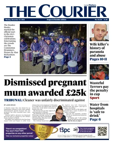 The Courier & Advertiser (Angus and Dundee) - 27 Nov 2023